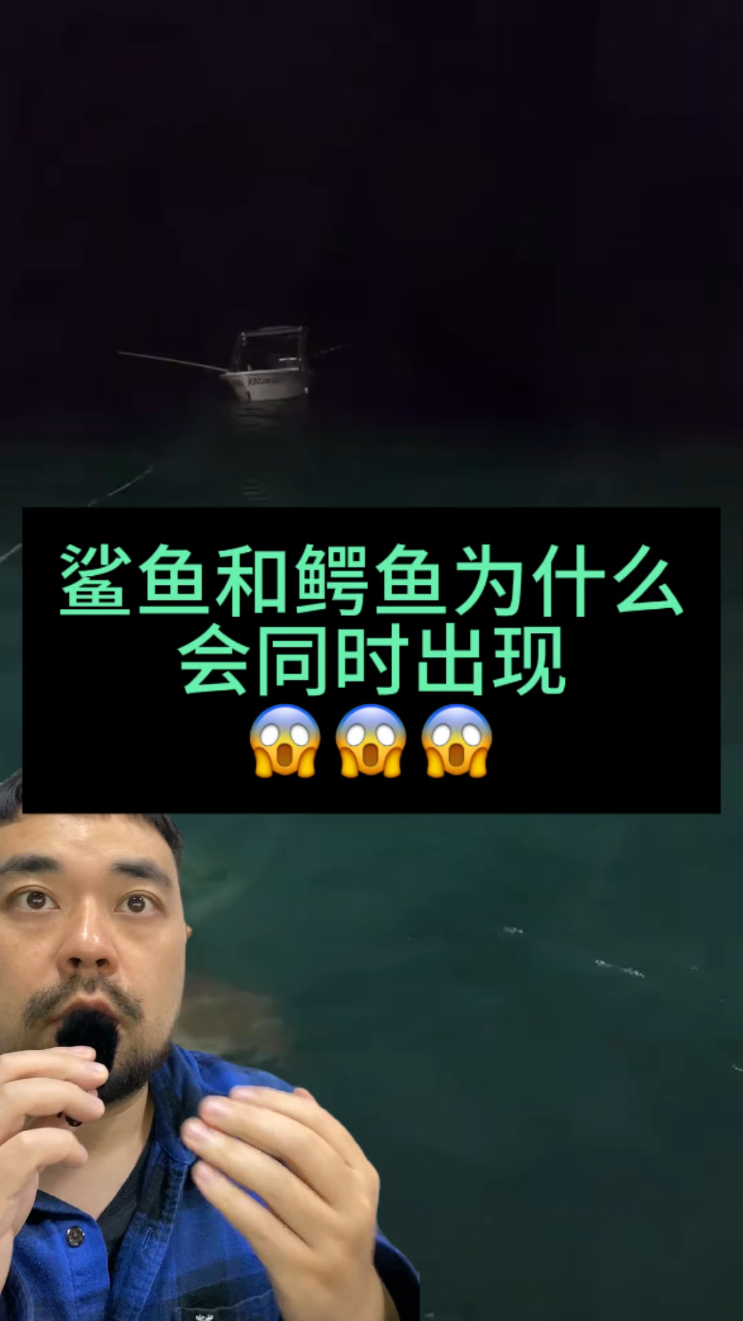 鲨鱼和鳄鱼为什么会同时出现