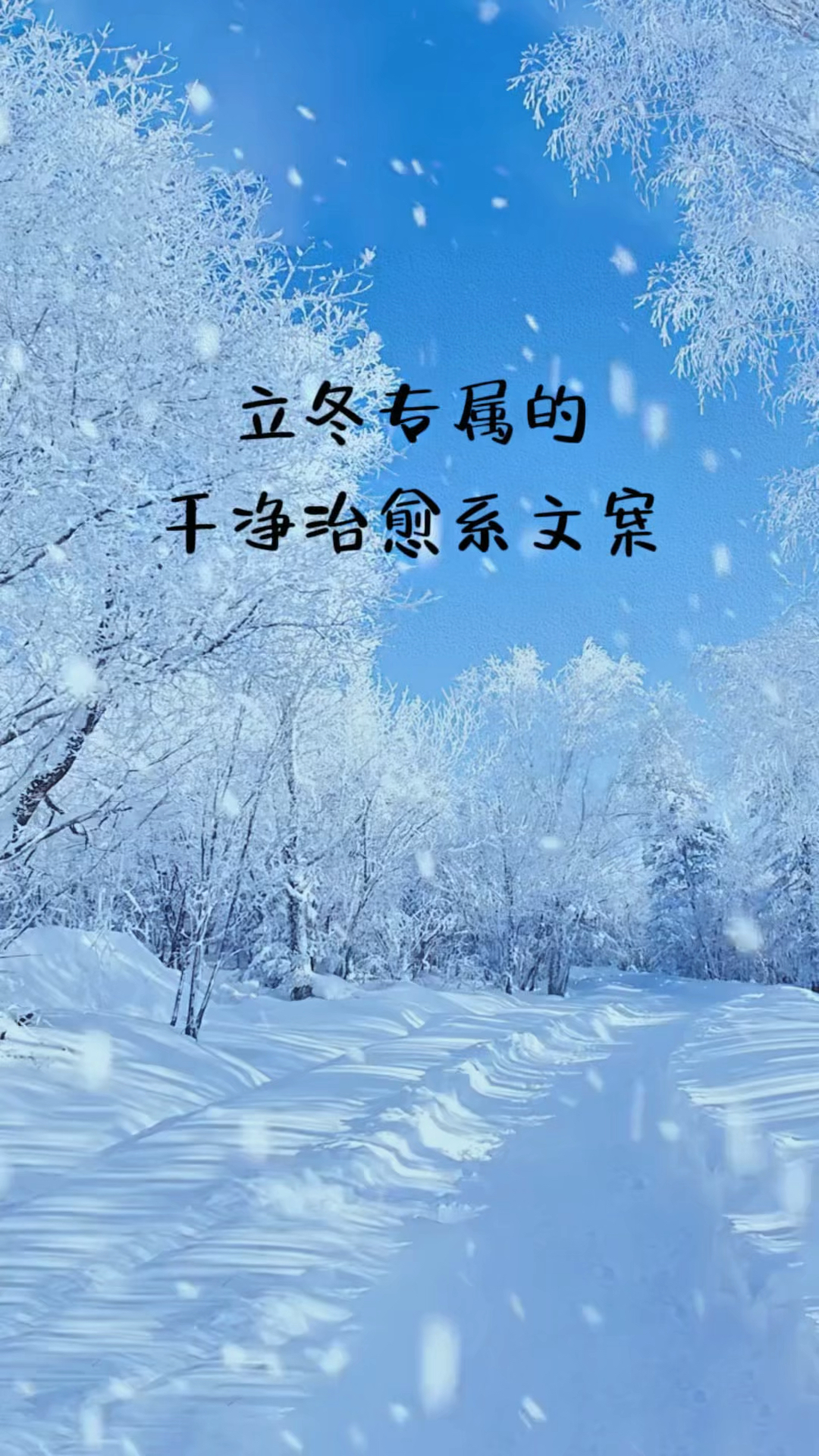 今日立冬,这些专属立冬的朋友圈文案,干净且治愈的简短立冬文案