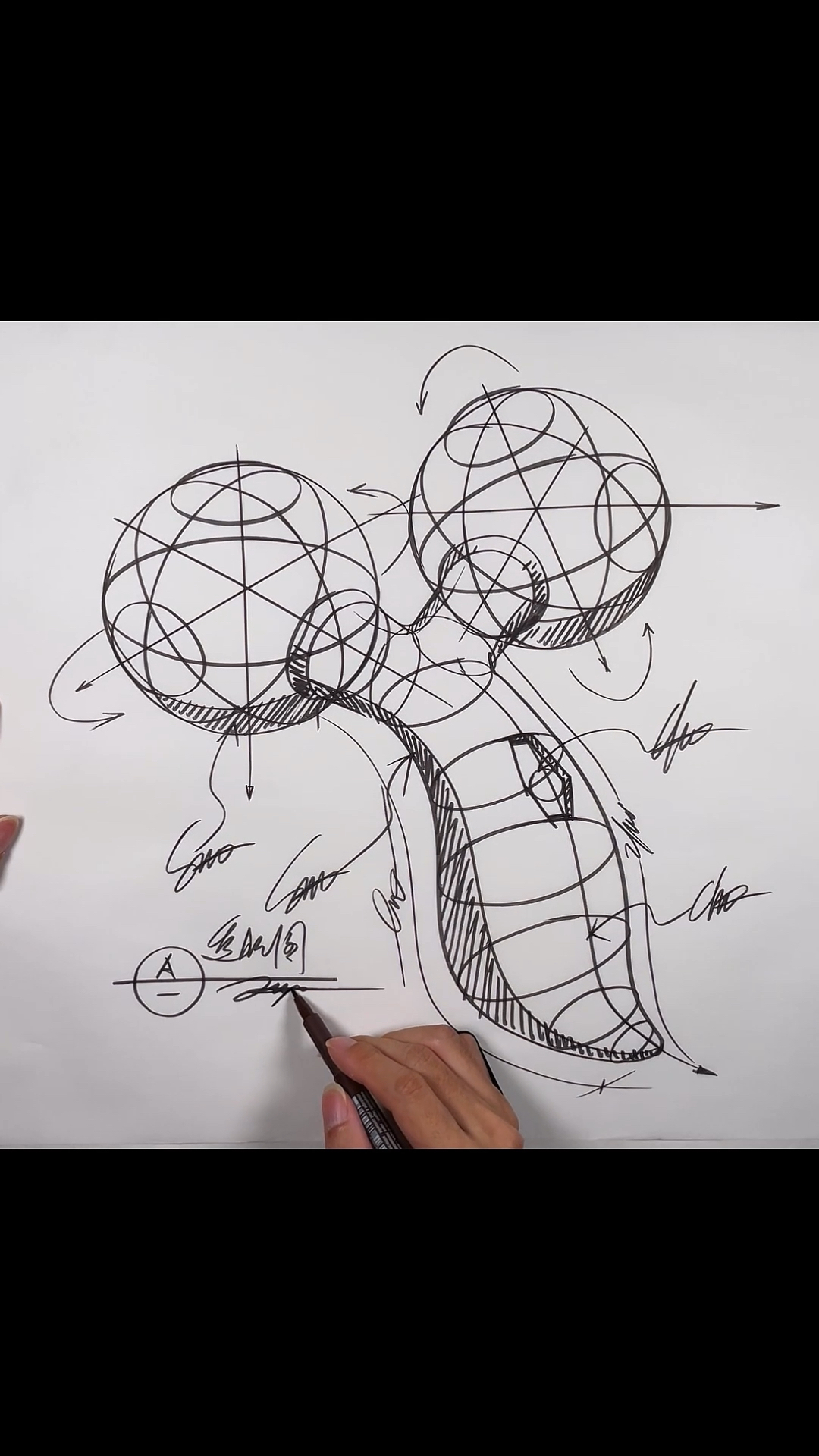 随手画个解压的东西!#控笔#绘画#素描#简笔画