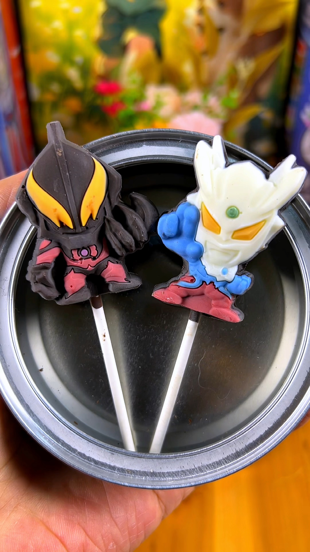 奥特曼巧克力棒,相信光的小朋友都喜欢#奥特曼 #巧克力