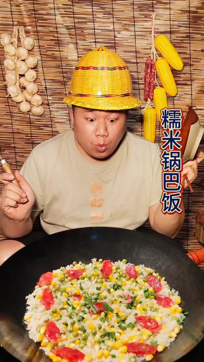 糯叽叽的糯米饭包菜小时候的味道