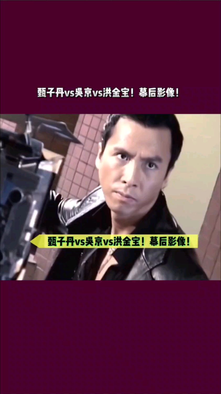 甄子丹:2005年!vs吴京vs洪金宝!花絮真猛!