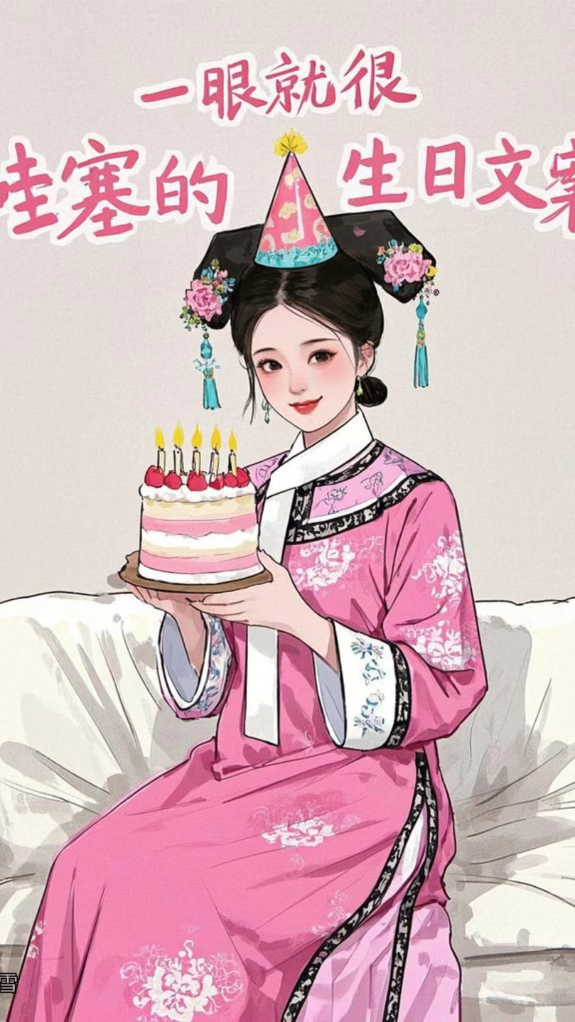一眼就很哇塞的生日文案