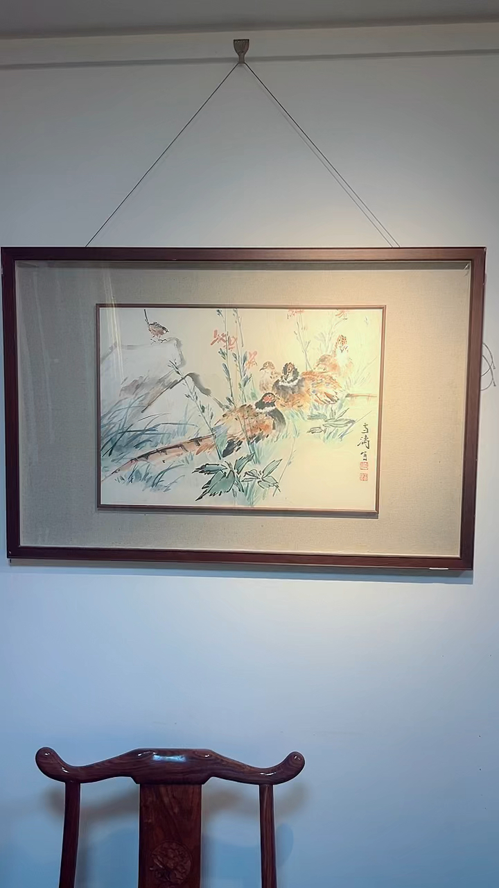 王雪涛 山花锦鸡小景