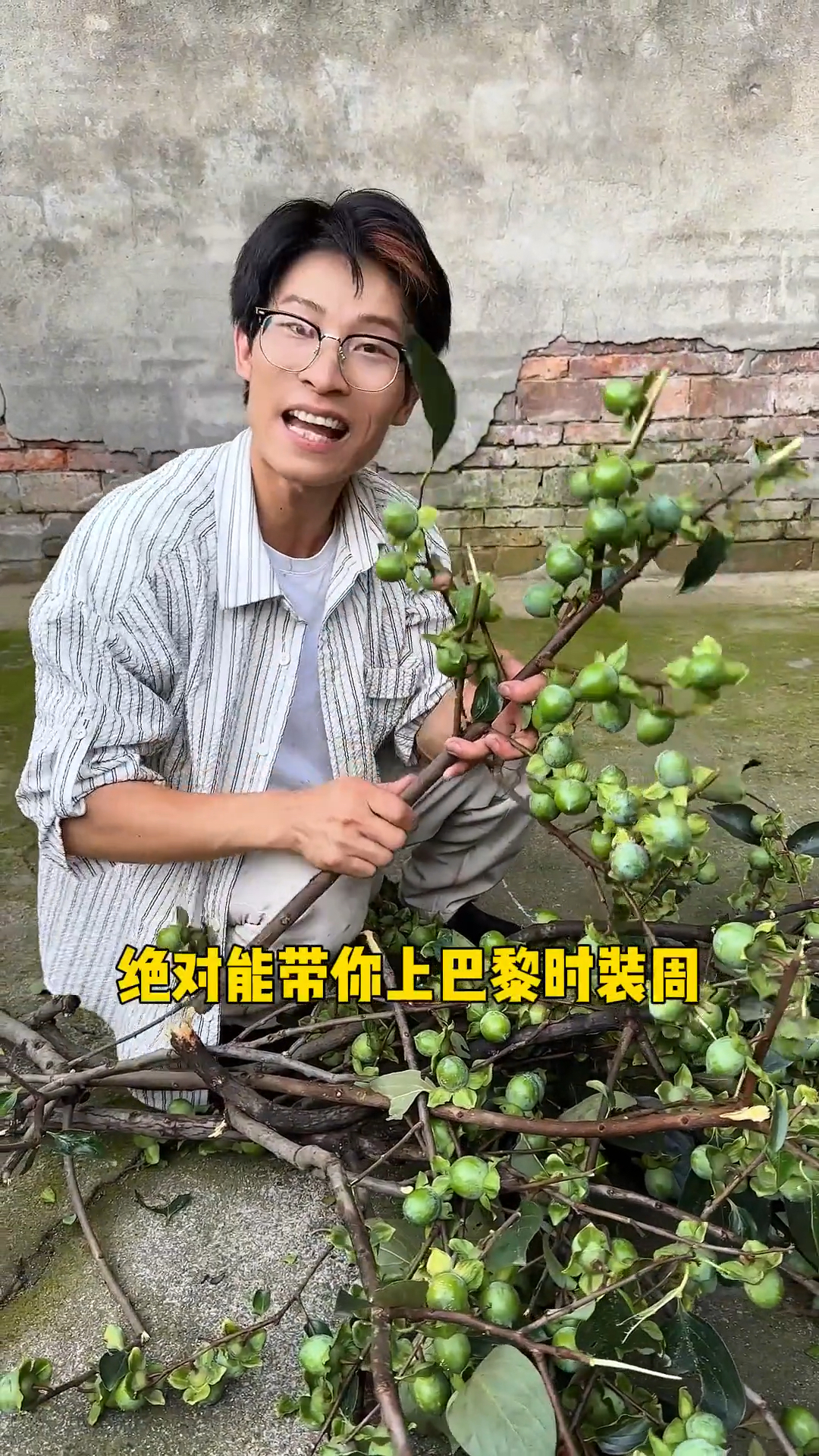 你穿过柿子做的衣服嘛?