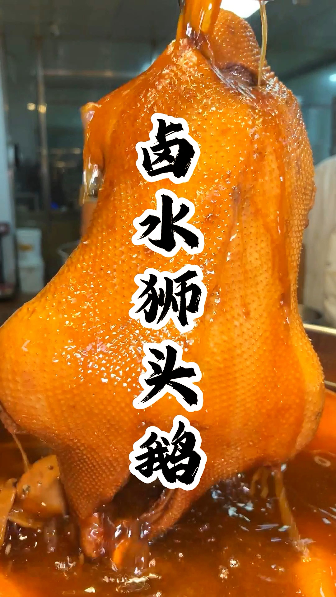 特色潮州卤水狮头鹅