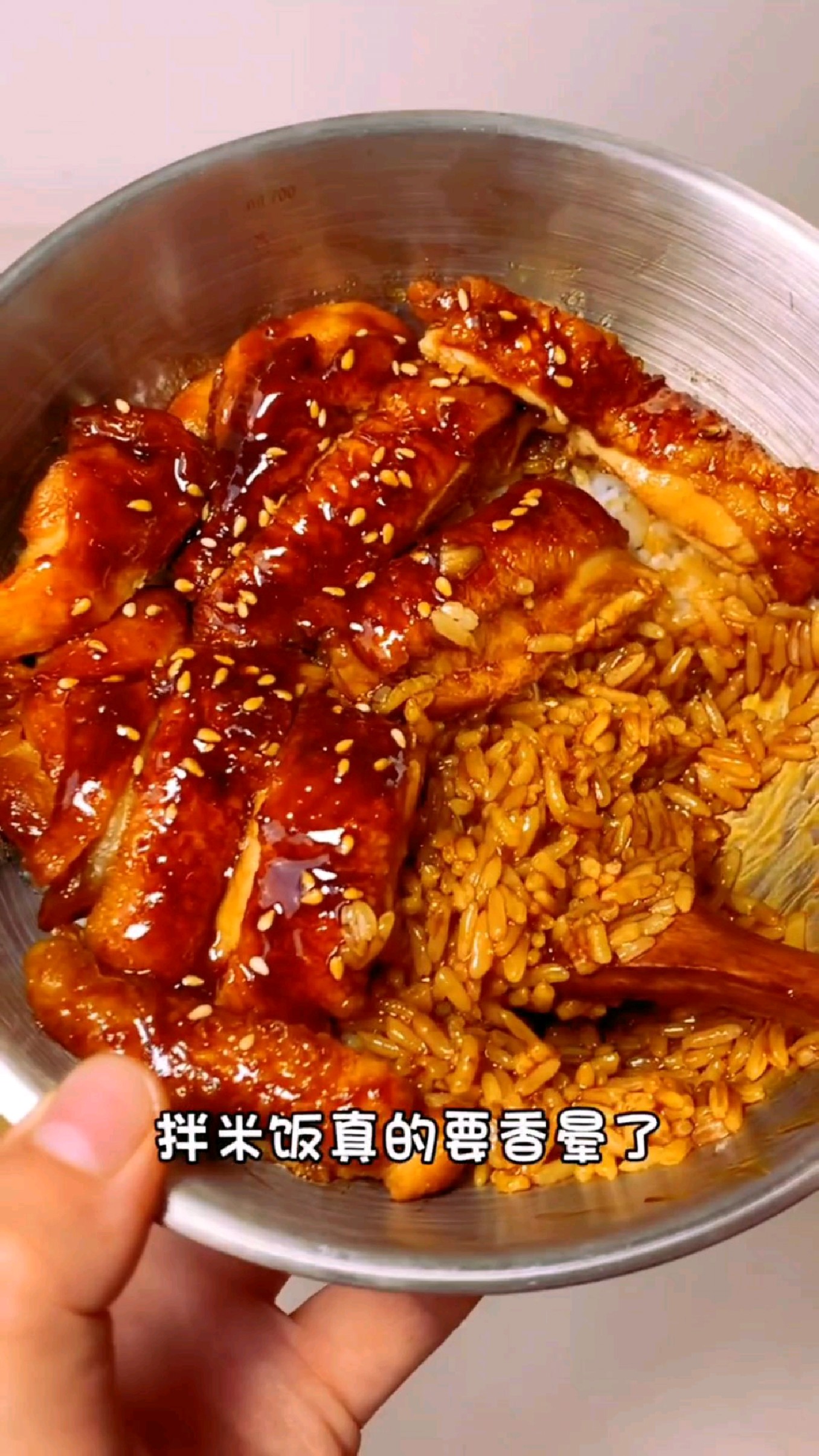 下班自己做一份照烧鸡腿饭,是什么体验
