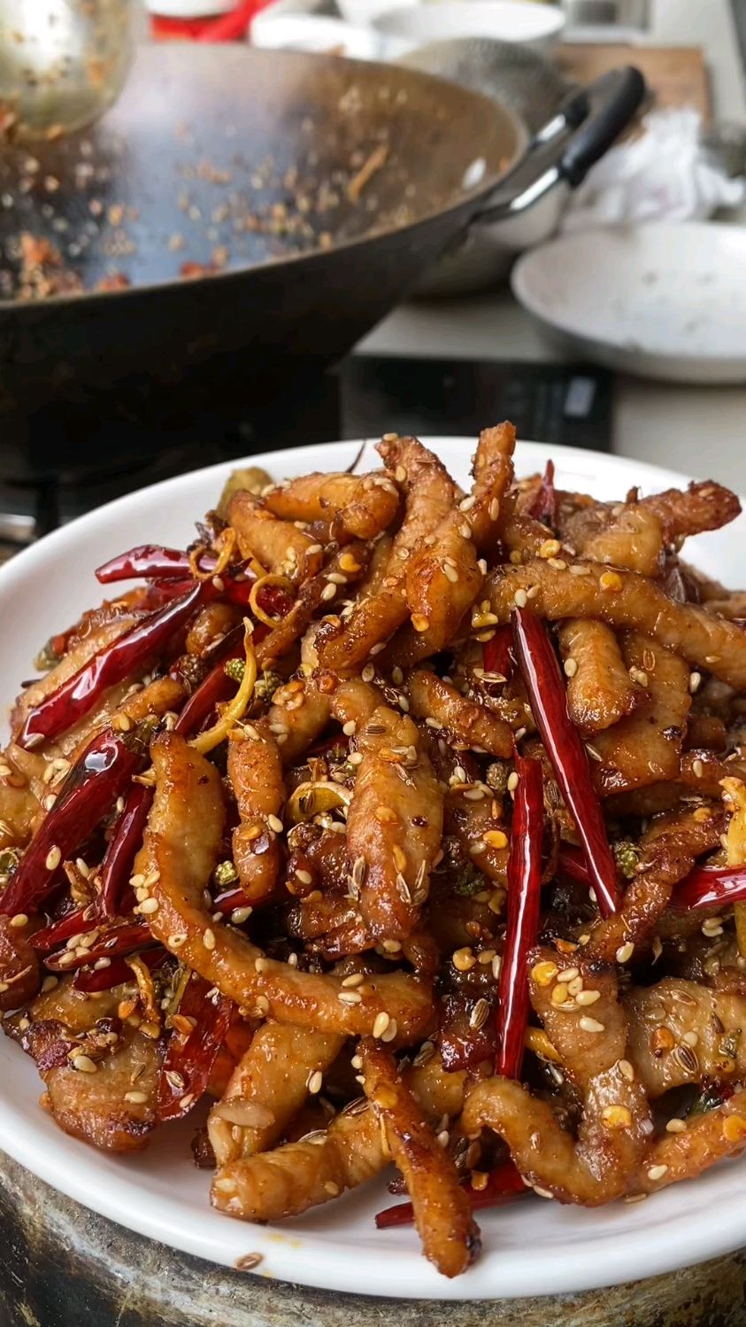 如果孩子想吃干煸肉丝,你就像我这样做