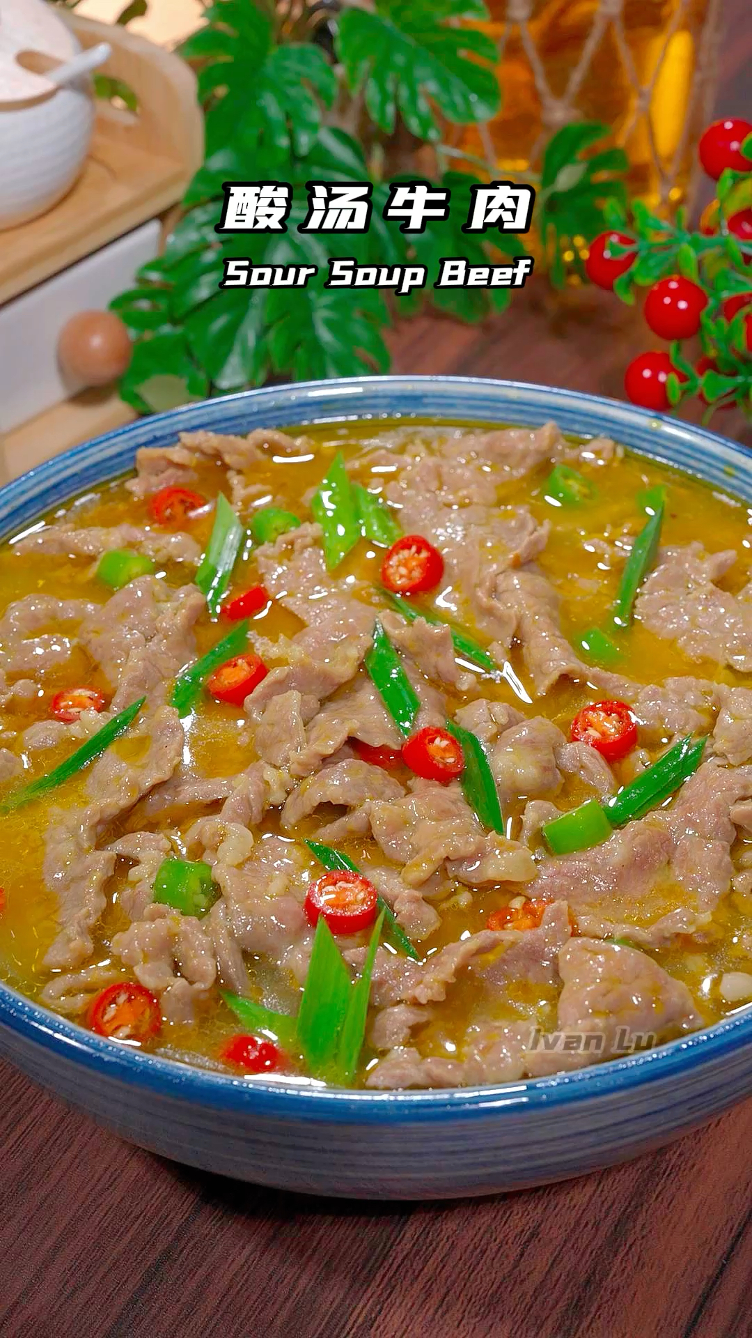 酸汤牛肉的做法,既能吃肉又能喝汤