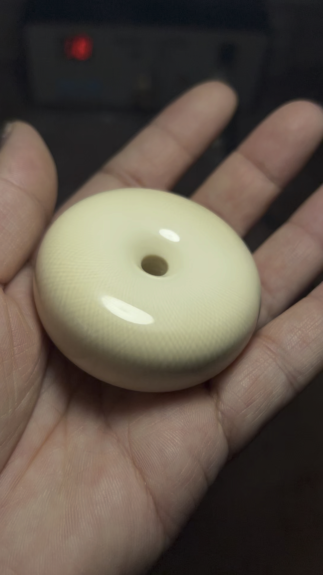 猛犸牙面包圈平安扣