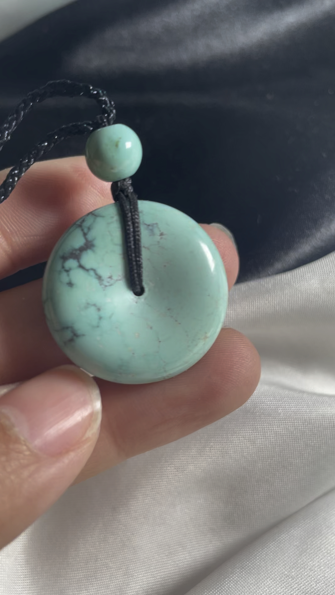 面包圈吊坠平安扣