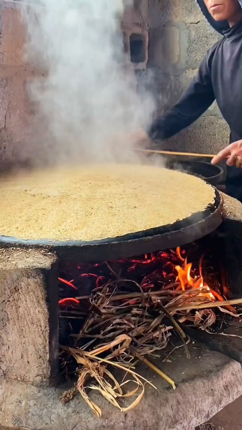 纯手工地瓜干红薯干煎饼