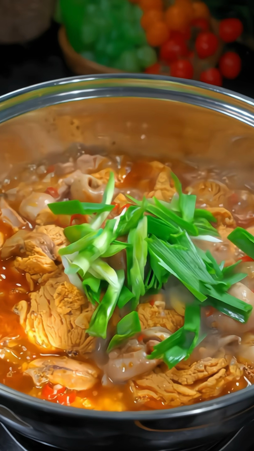 今天这一锅鱼杂火锅真的吃过瘾了,香辣入味非常非常好吃