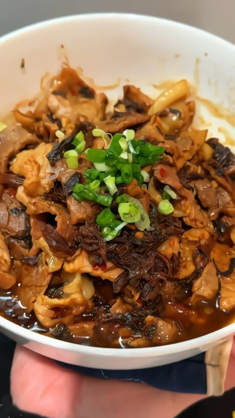 梅干菜蒸肉这样做真的太香了#一起学做菜