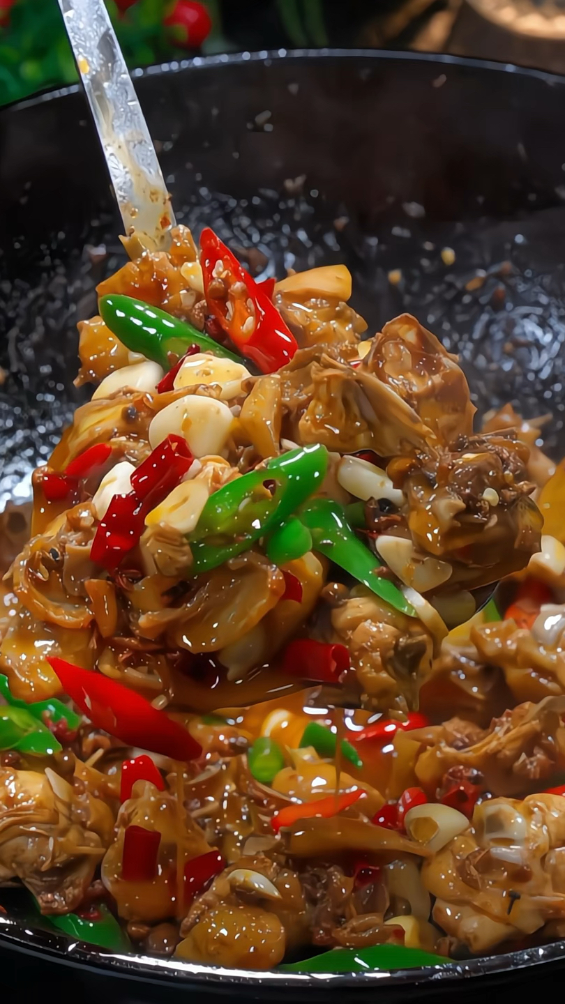以后想吃干锅鸡就像我这样做,干香过瘾麻辣鲜香,下酒又下饭