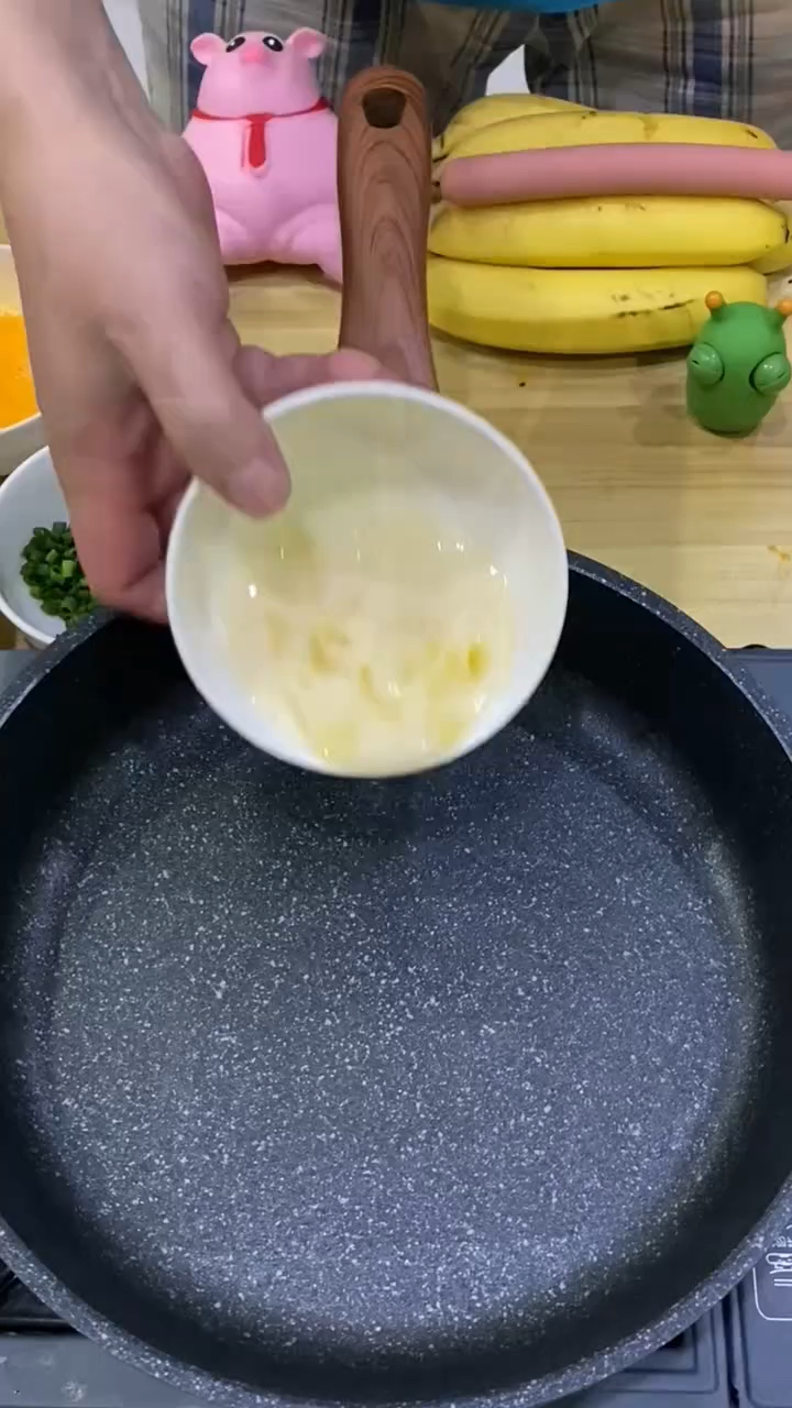 香蕉鸡蛋饼家常做法