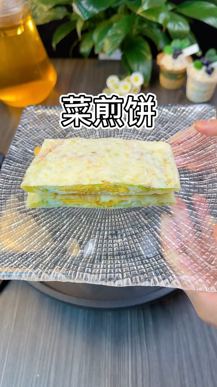 懒人菜煎饼家常做法