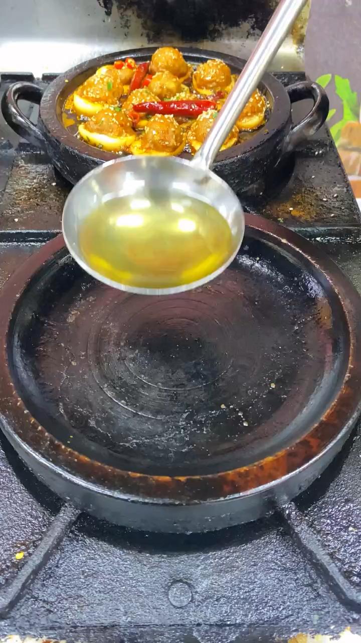 石锅菜苦瓜鸡蛋做法