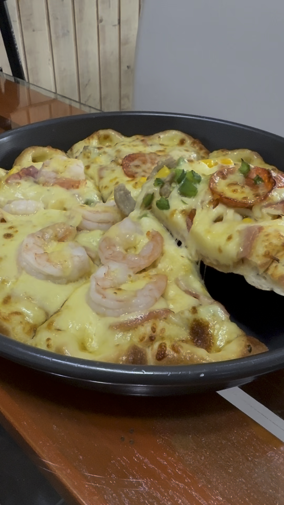 在济宁有这么一个披萨店