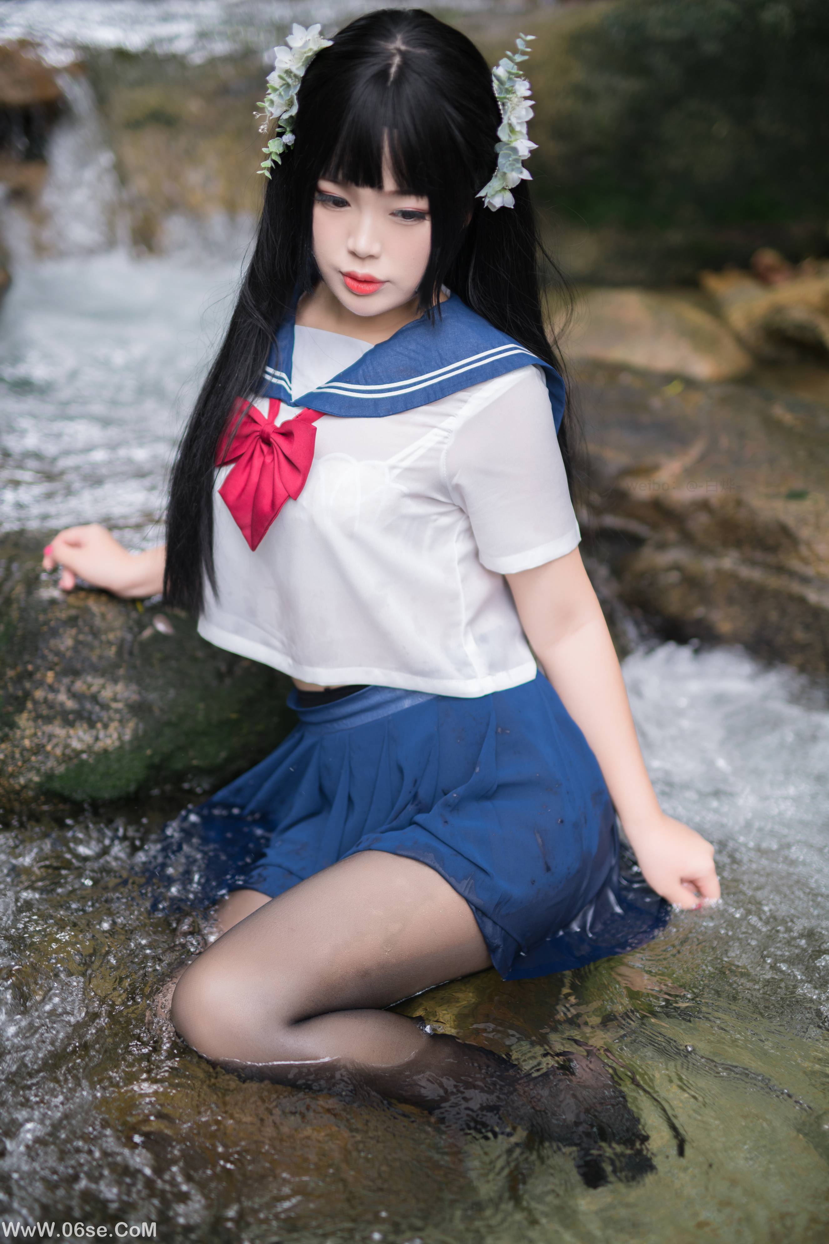 图片[52]-白烨 NO.001 湿身JK水下版[98P+2V1.76G]-六色网
