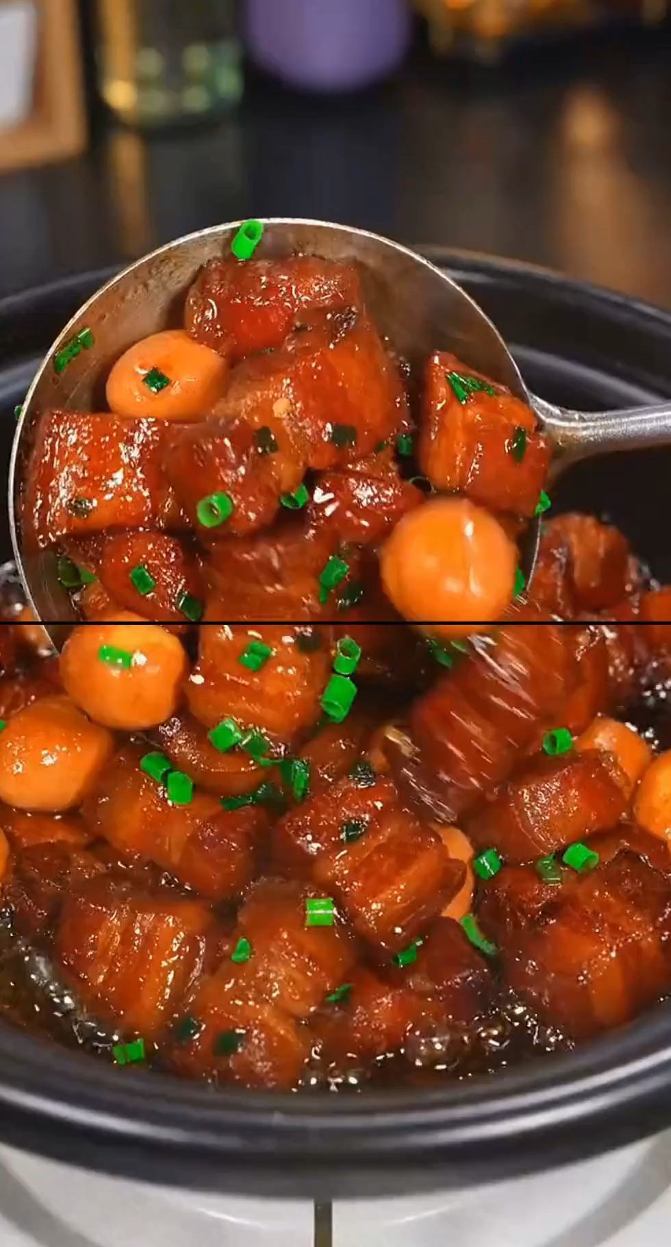 干鲍鱼焖鸡肉的家常做法