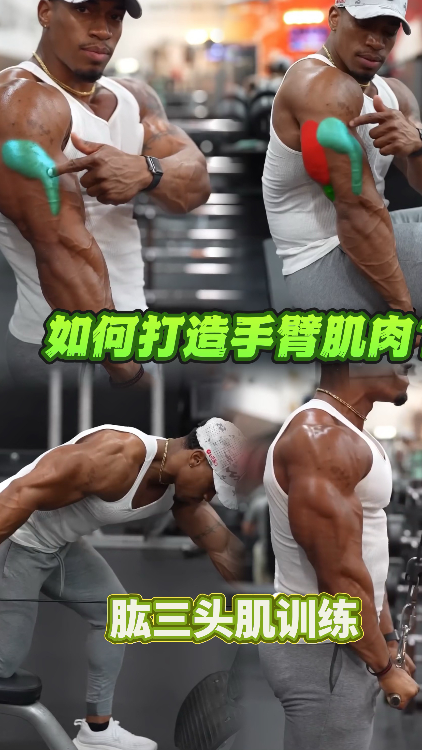 如何打造手臂肌肉?肱三头肌训练