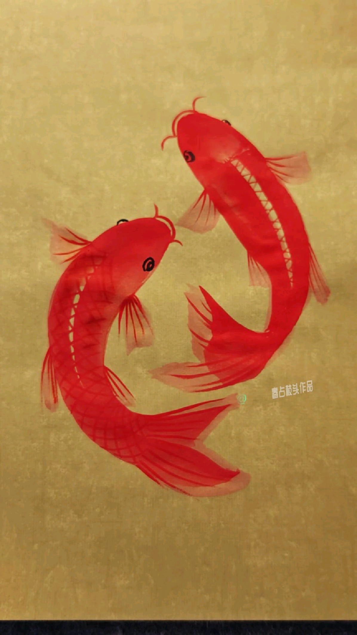 画鲤鱼原来很简单