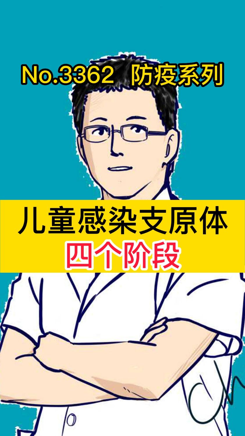 儿童感染支原体 四个阶段