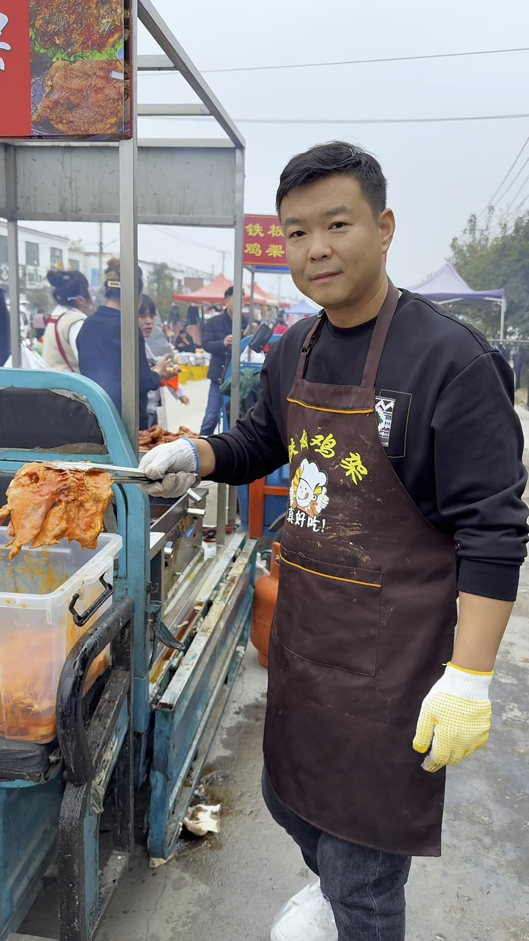 铁板鸡架 美味佳肴