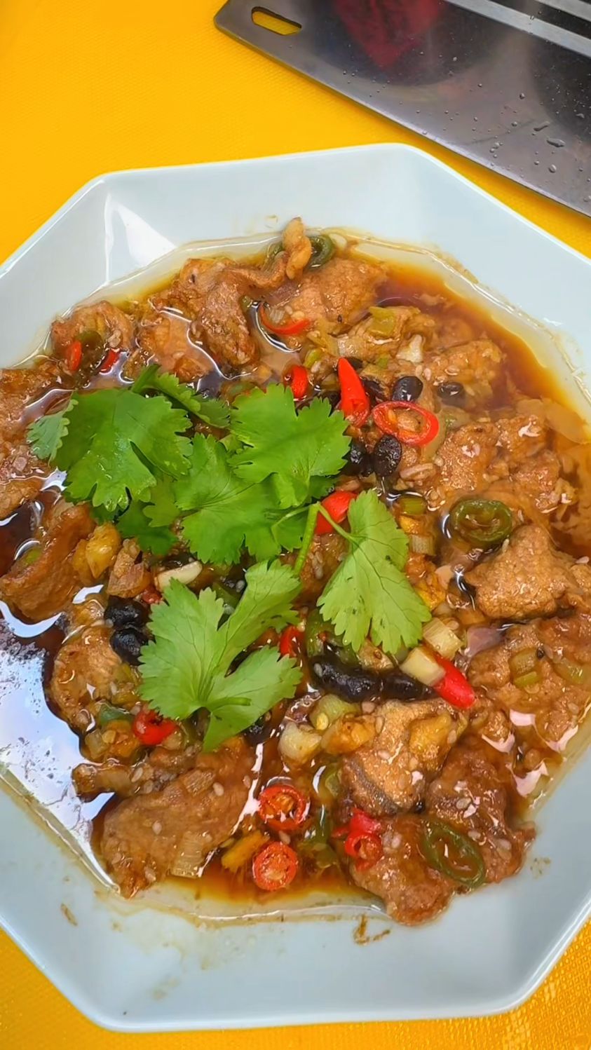 豉汁蒸牛肉,好吃不好吃你来定
