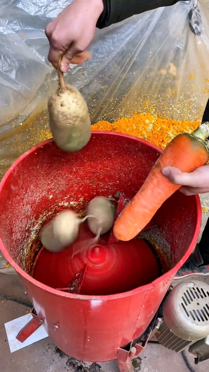 瓜果蔬菜粉碎机养殖专用 #养殖好帮手