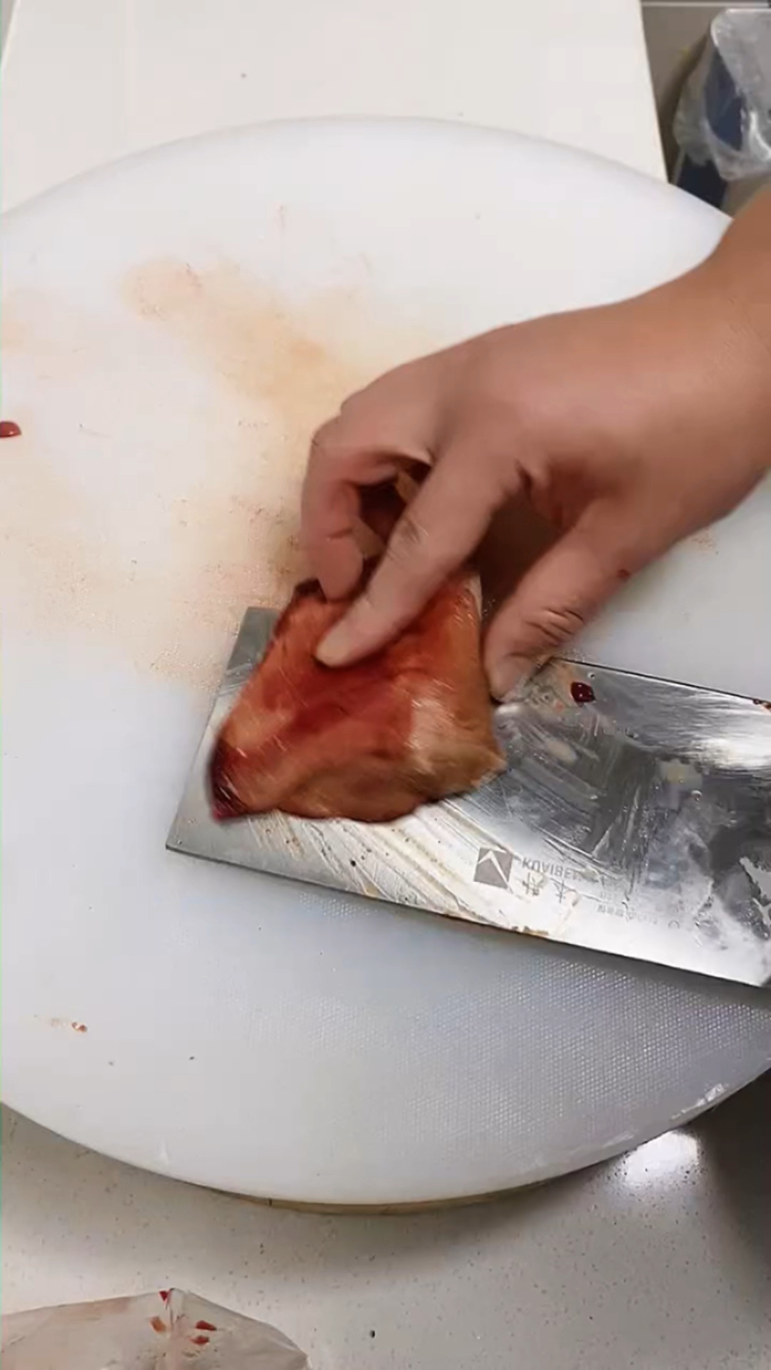 快速切肉片的方法
