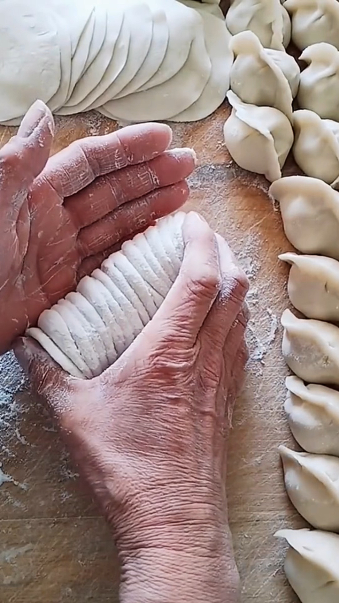 快速制作饺子皮的方法