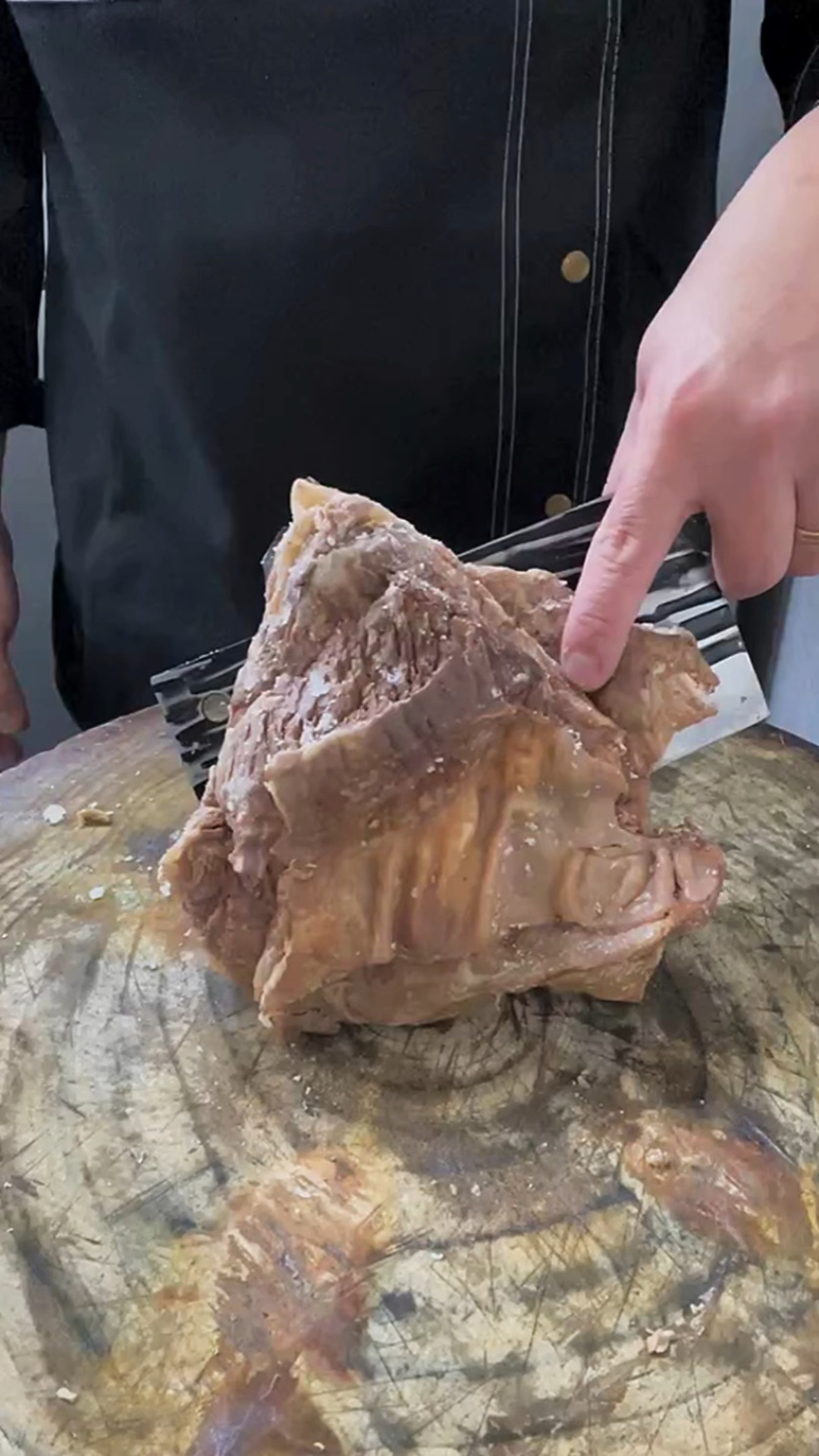 快速改刀肉的方法