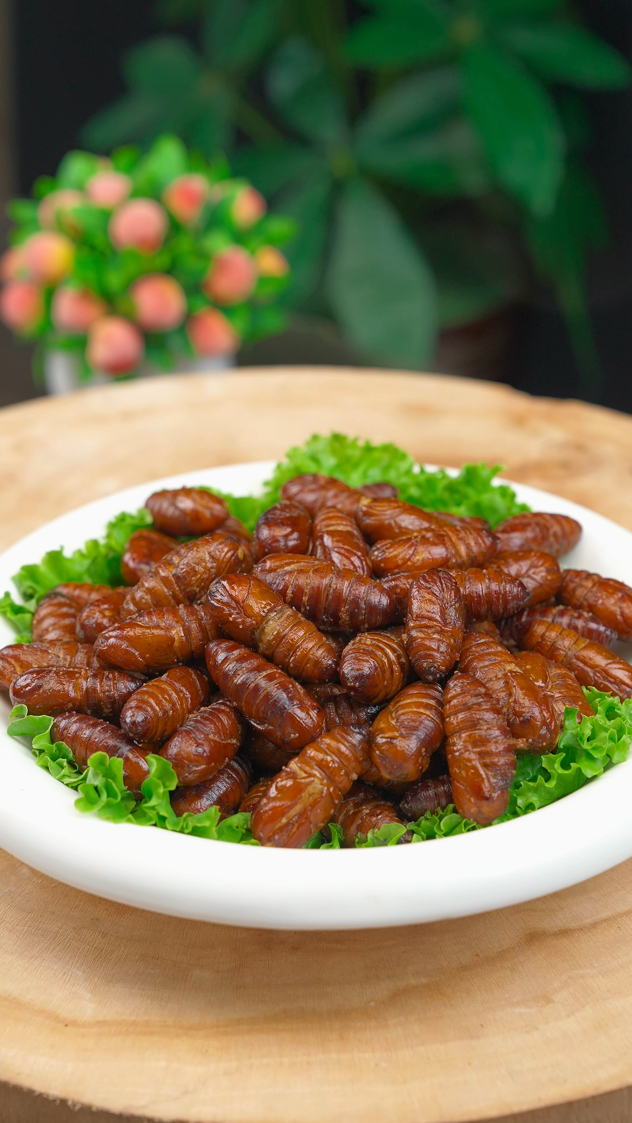 炒蝉蛹的做法、焦香酥脆嘎嘎好吃