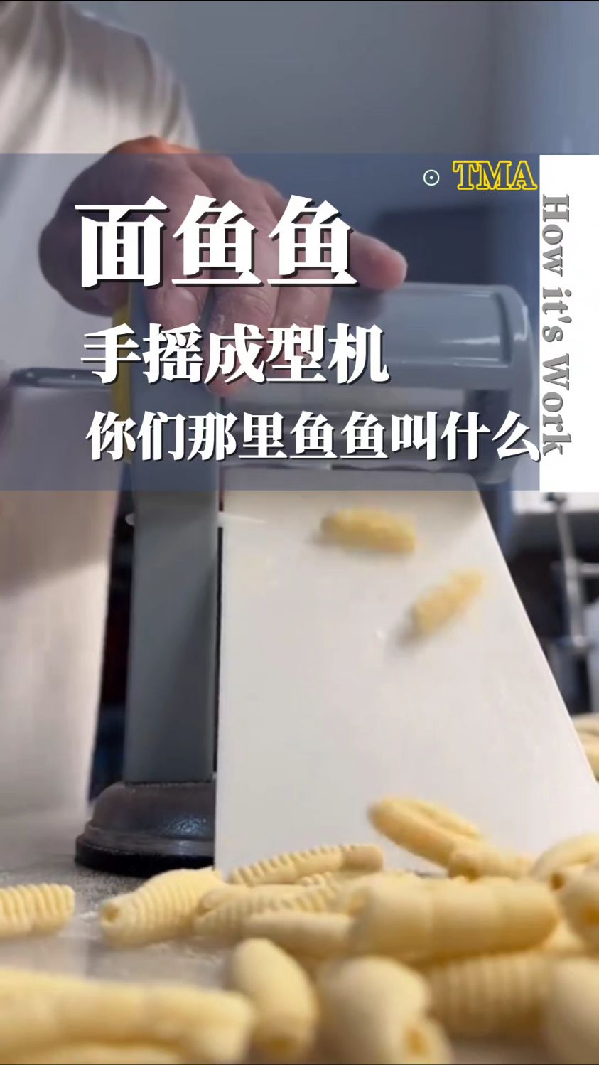 你们那里管面鱼鱼叫什么?#面鱼鱼 #食品机械 #工具机械自动化
