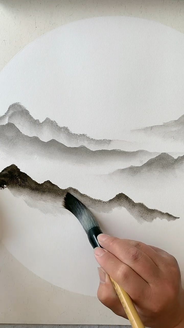 一看就会的中国风水墨画