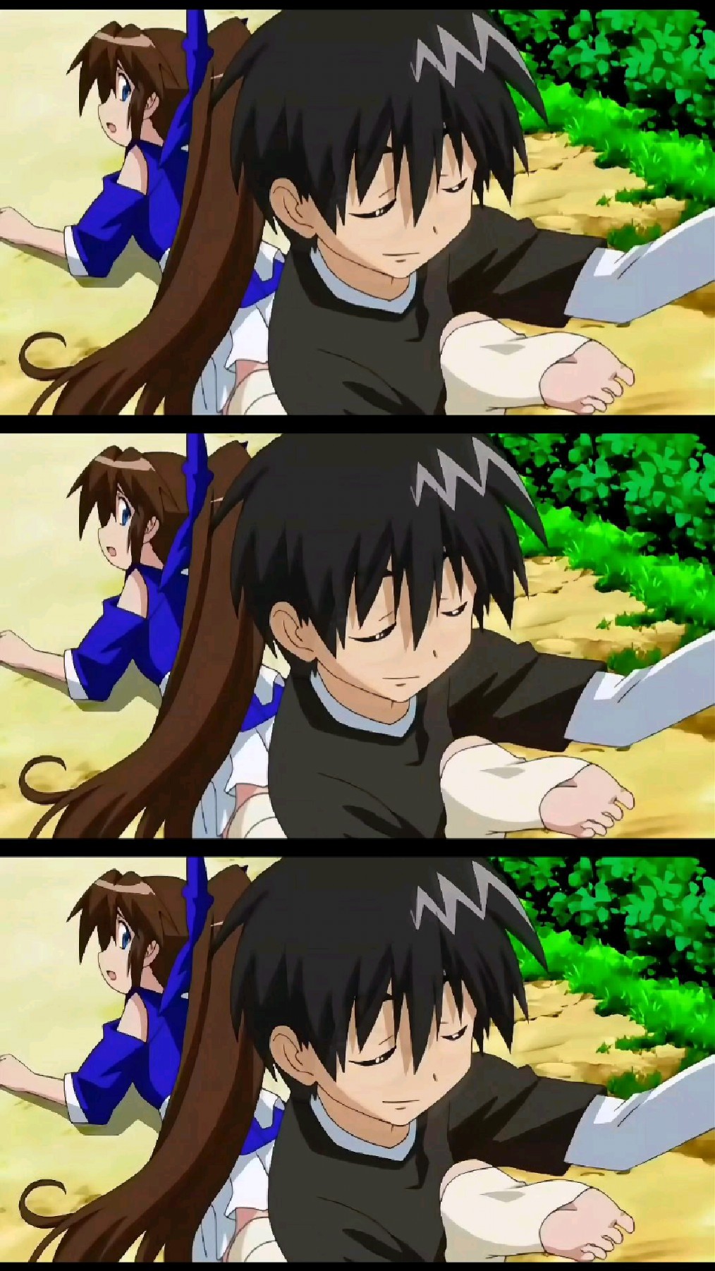 居然对女孩子的脚做这种事啊