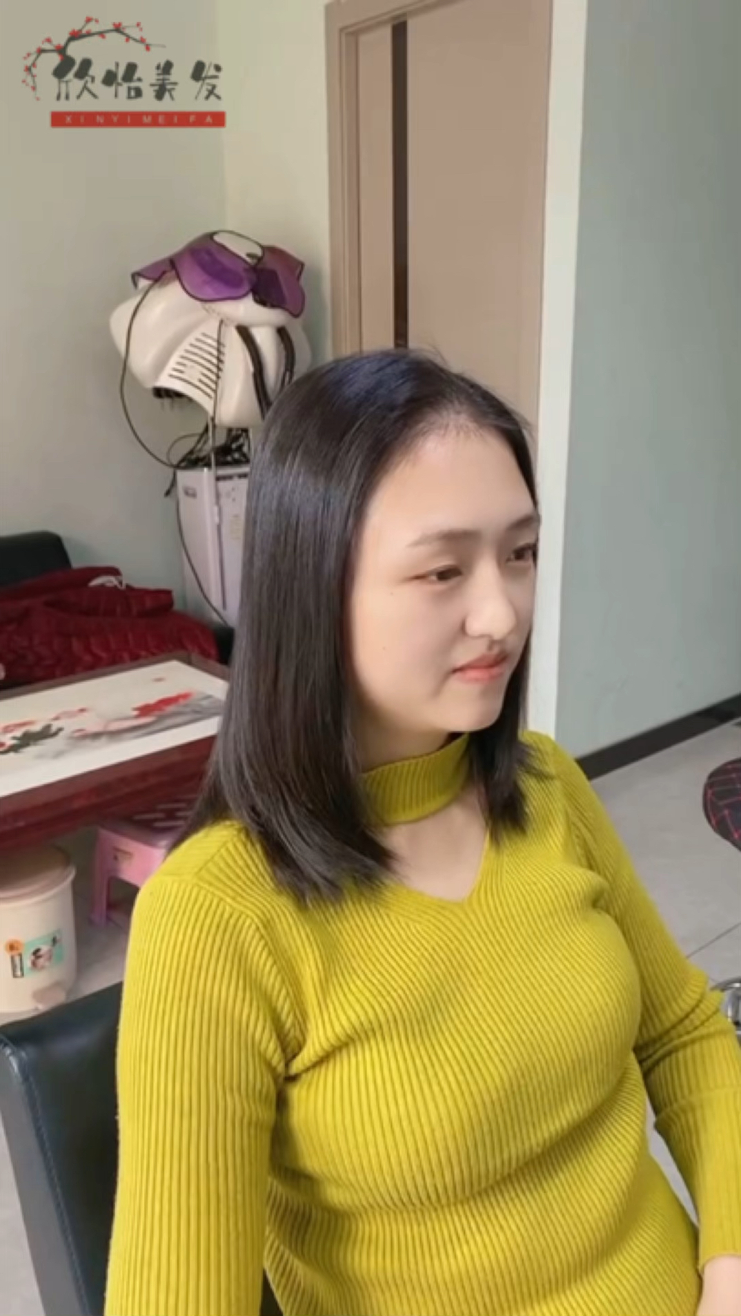 适合所有女生层次感的中长发型