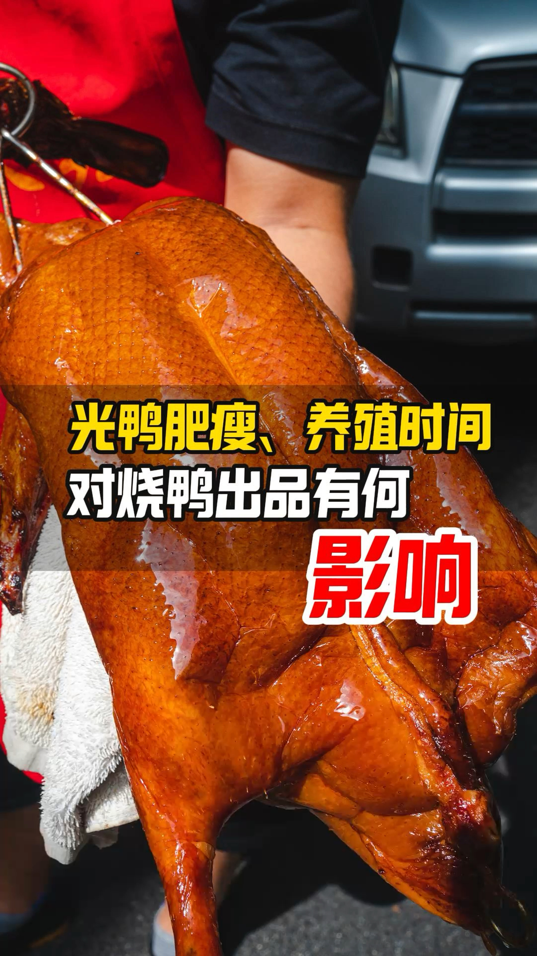 烧鸭技巧大公开:肥瘦鸭子的烧制时间和火力差异