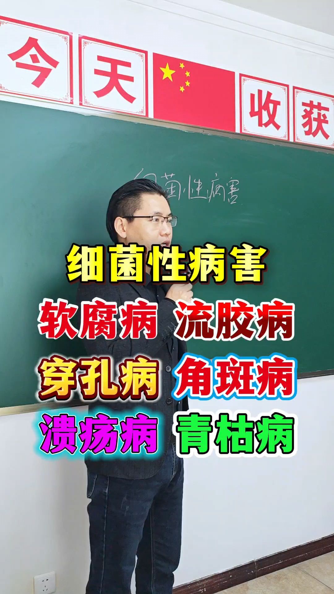 作物细菌性病害用药方案分享!软腐病、流胶病、穿孔病、角斑病等