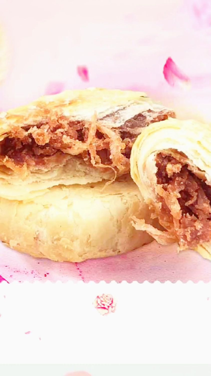 牡丹鲜花饼团购洛阳特产牡丹鲜花酥牡丹饼伴手礼盒手工零食糕点心