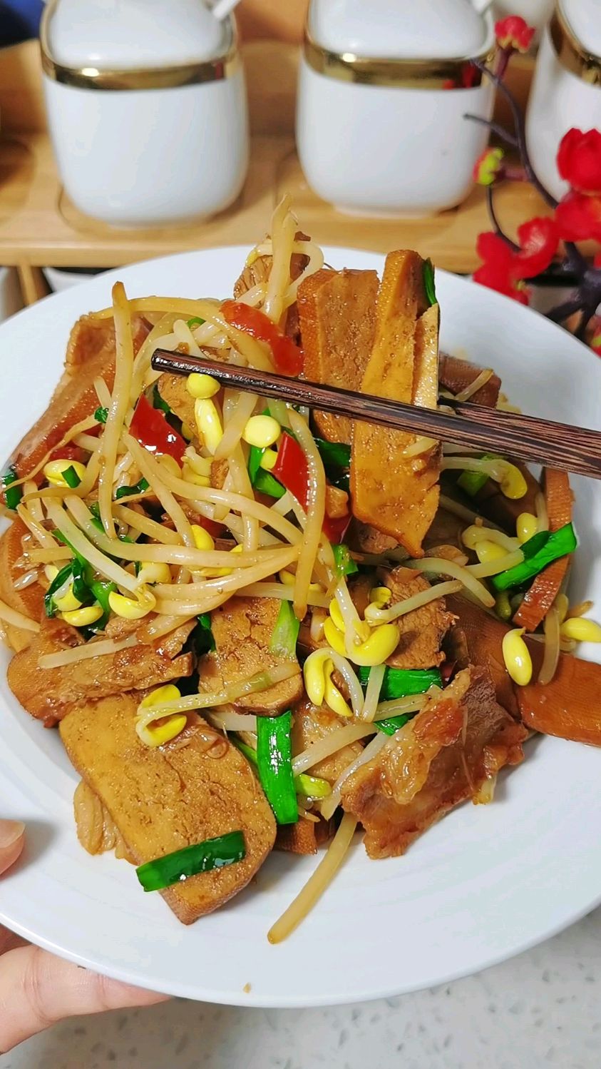 人间烟火气 最抚凡人心 豆芽炒豆干做法简单又好吃