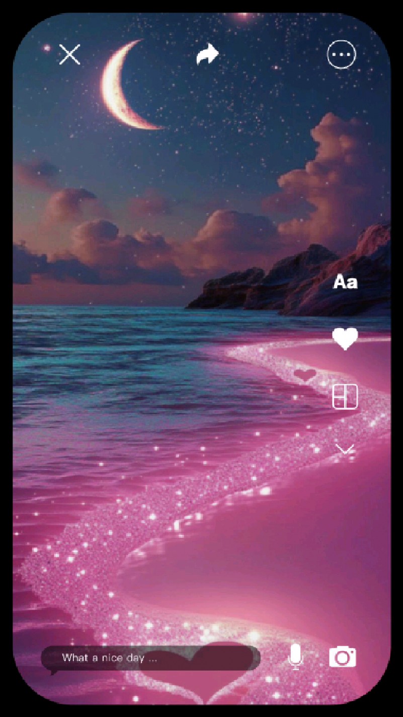 爱的星空 唯美紫色壁纸,唤醒内心的柔情