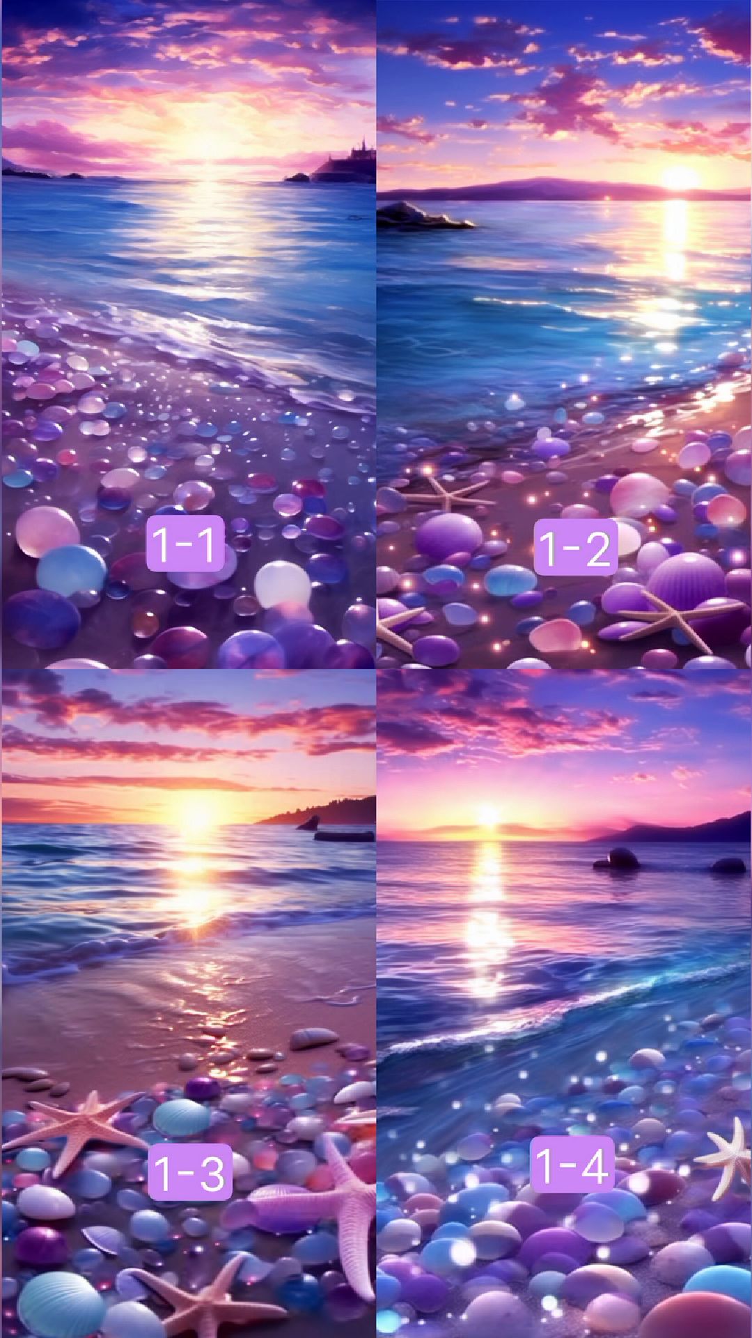 紫色梦幻,唯美壁纸,完美装饰你的手机屏幕!时刻陪伴