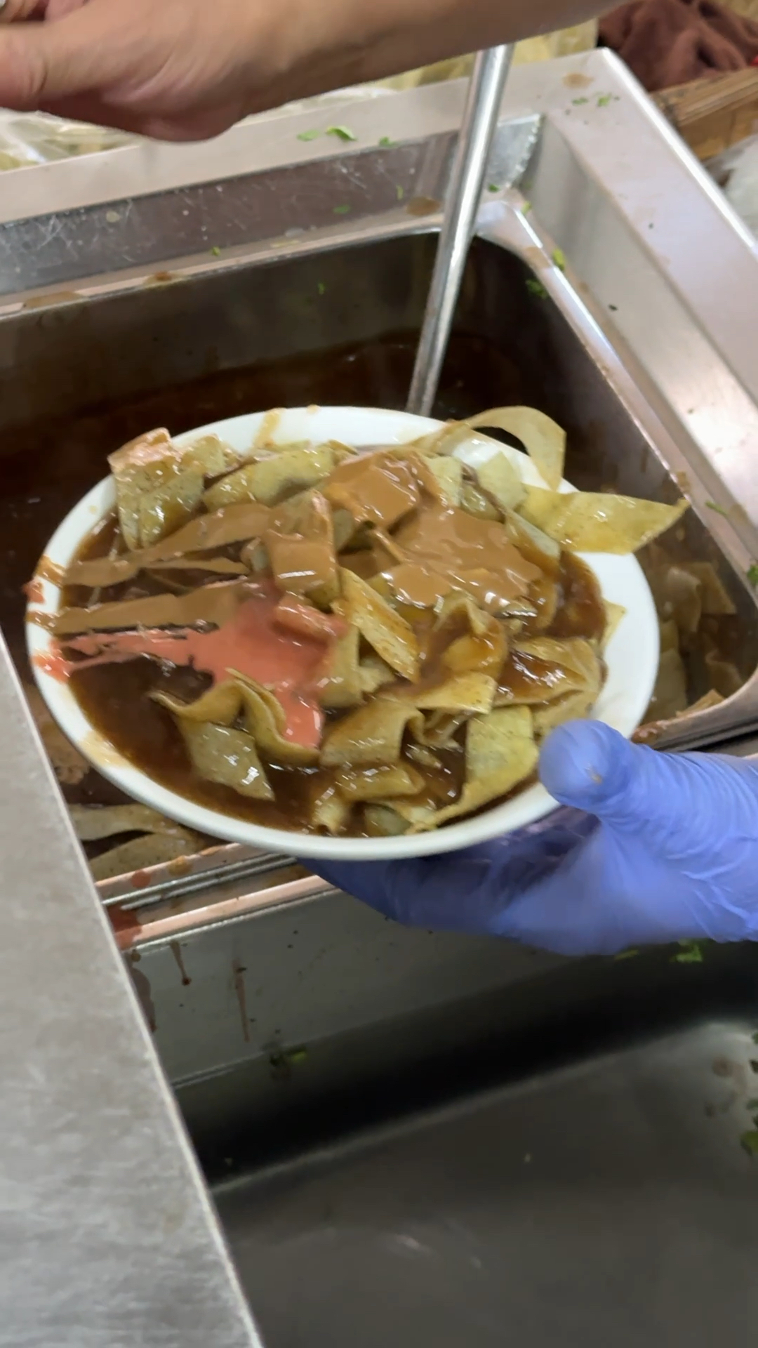 天津西北角吃锅巴菜,6元一碗,口感独特,外地吃不到