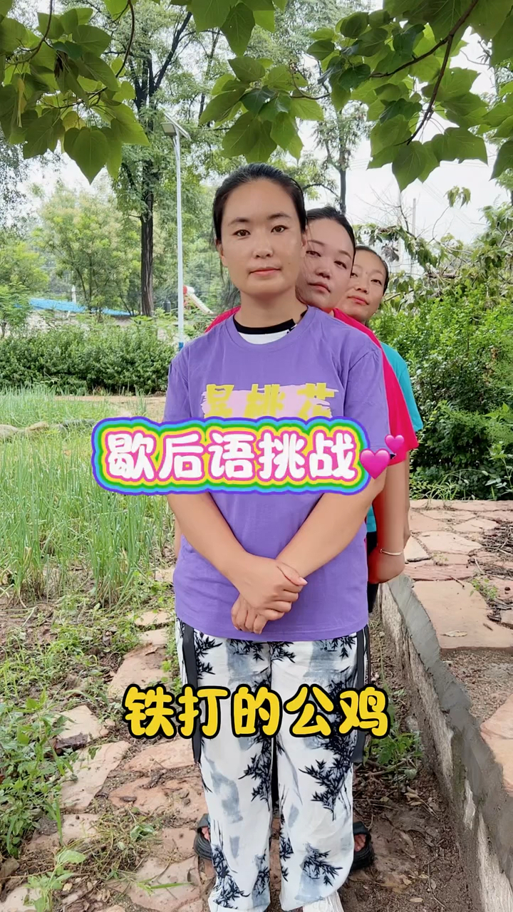 歇后语,铁打的公鸡?