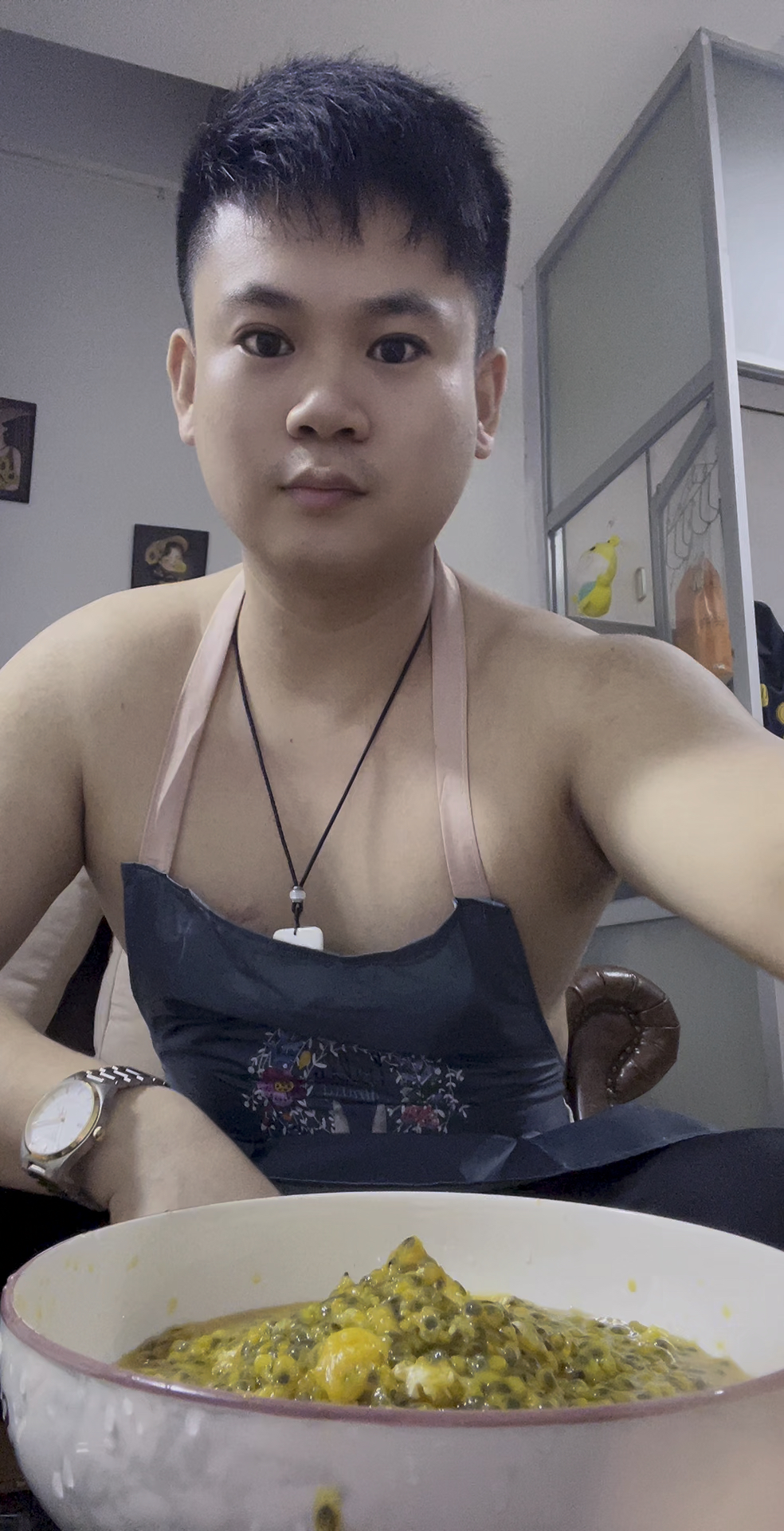 给老婆用百香果做果酱是什么体验呐