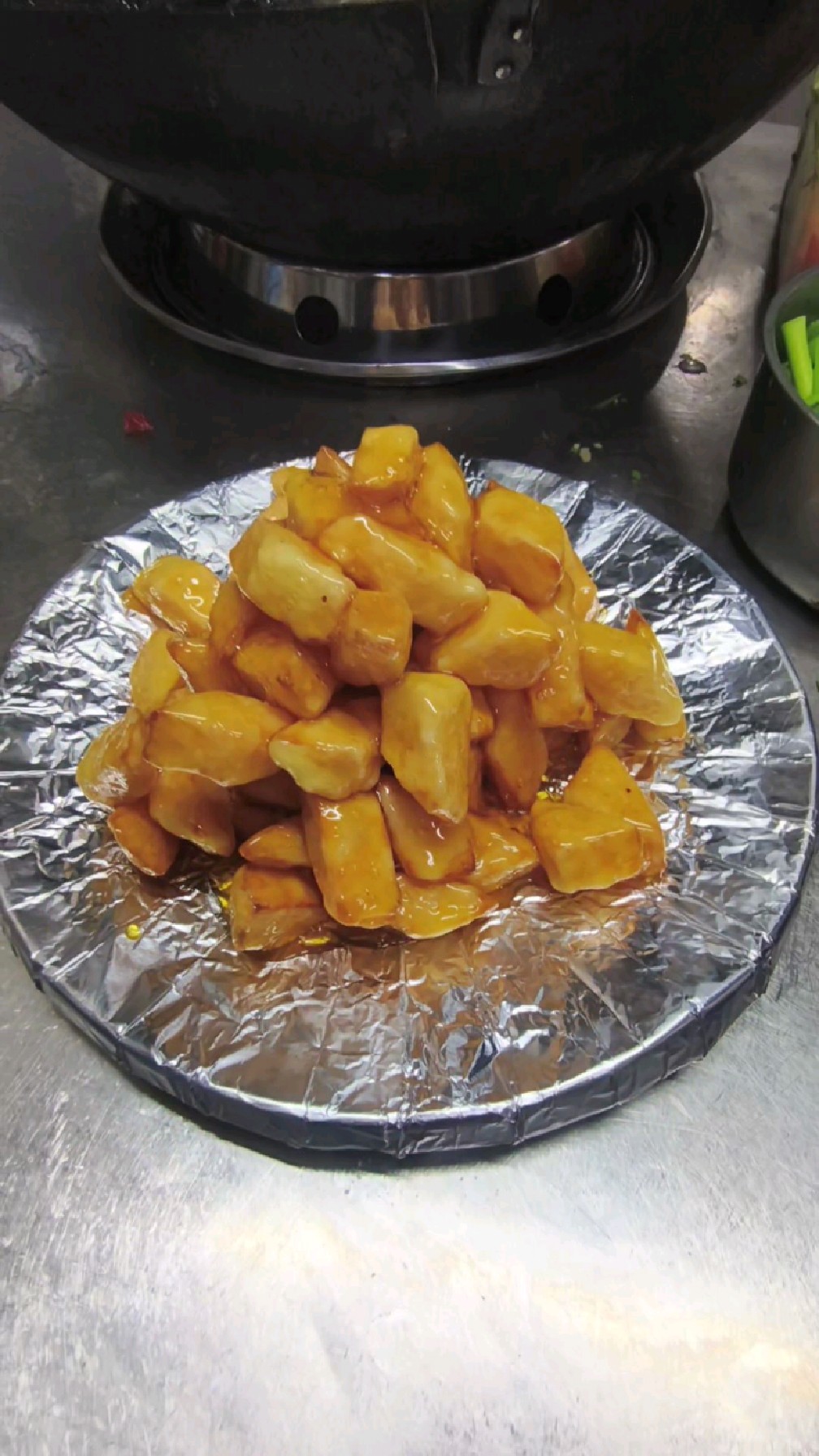 这才是真正的拔丝地瓜