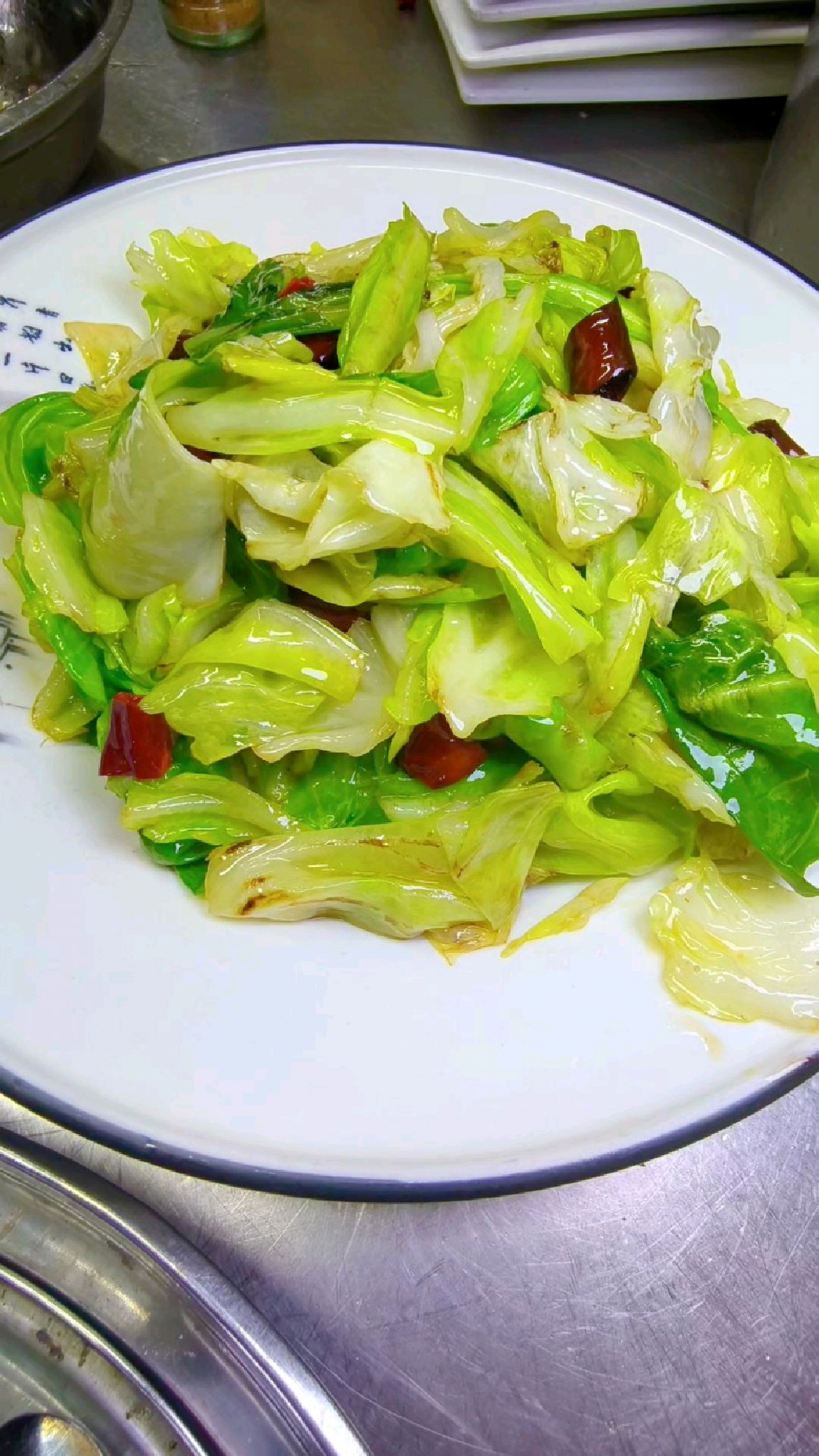 好吃的下饭菜爆炒牛心菜